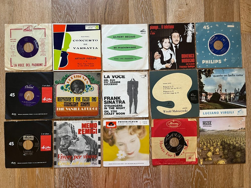 Lotto stock dischi vinile - stock,
